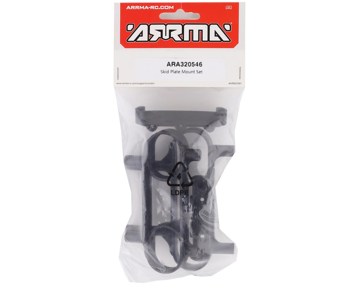 Arrma Mojave 6S BLX Skid Plate Mount Set | Racerc