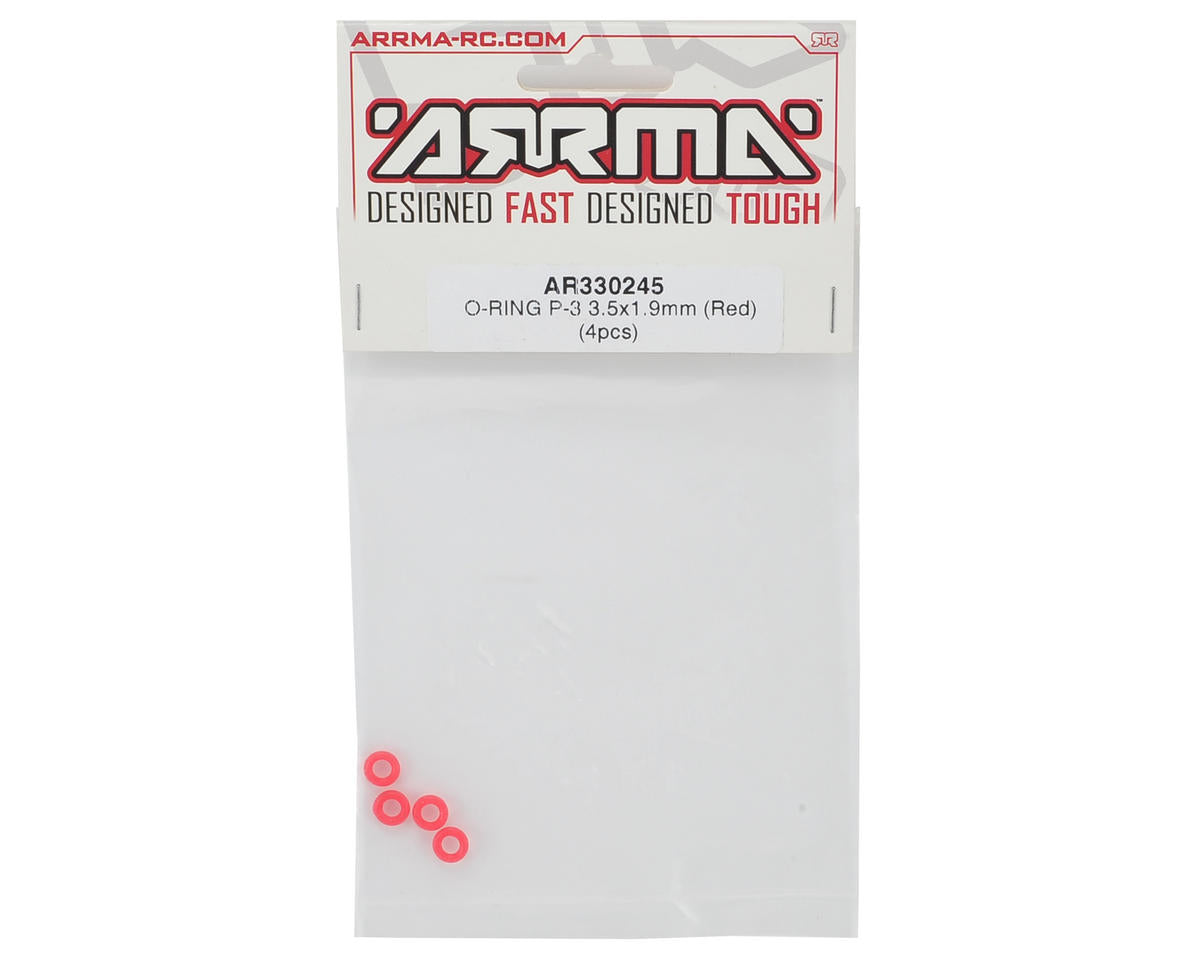 Arrma 3.5x1.9mm P3 O-Ring (4)