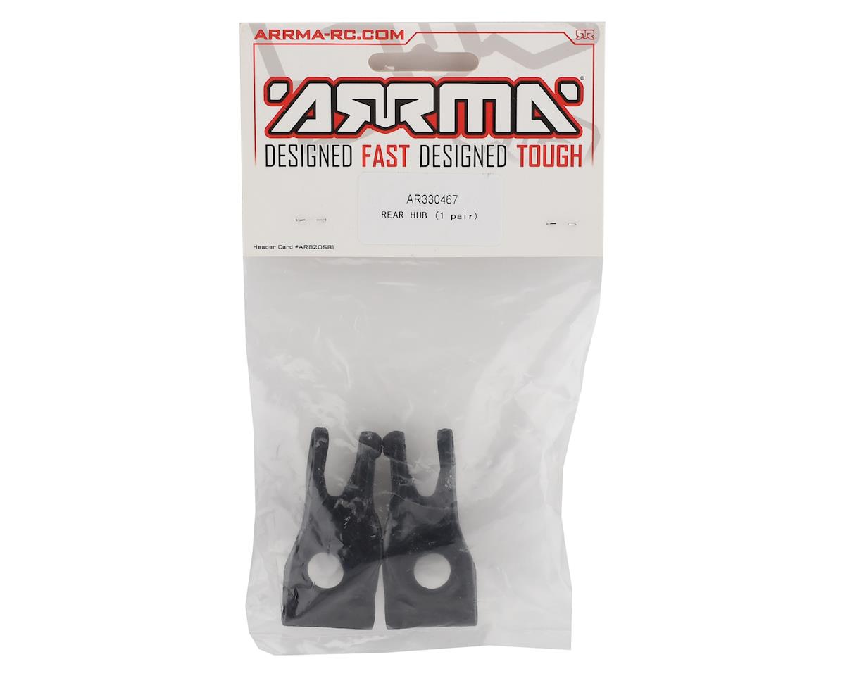 Arrma 4x4 Rear Hub Set (2) – Πίσω Ακραξόνια για Big Rock / Granite / Senton / Typhon / Vorteks
