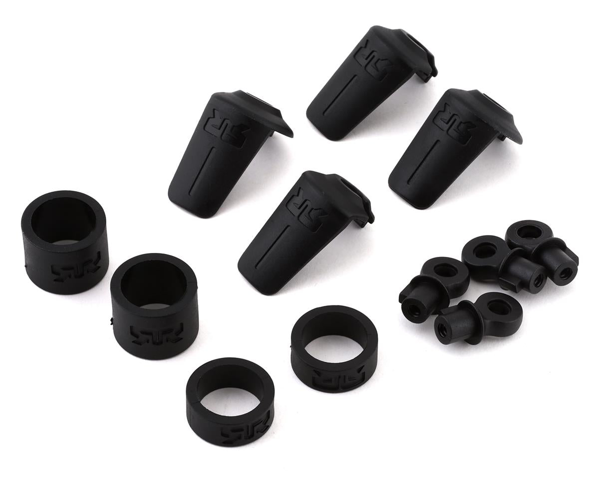 Arrma Mega/3S BLX Spring Perch & Rod End Set | Σετ Rod Ends και Βάσεις Ελατηρίων Αμορτισέρ