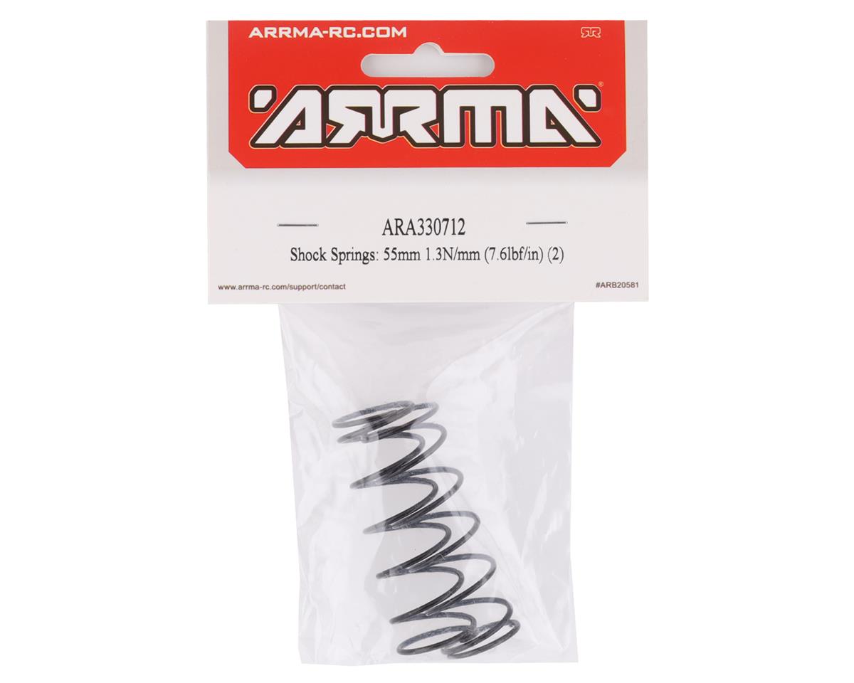 Arrma Vorteks BLX 55mm Front Shock Springs 7.6lb/in (2) | Εμπρός Ελατήρια Αμορτισέρ