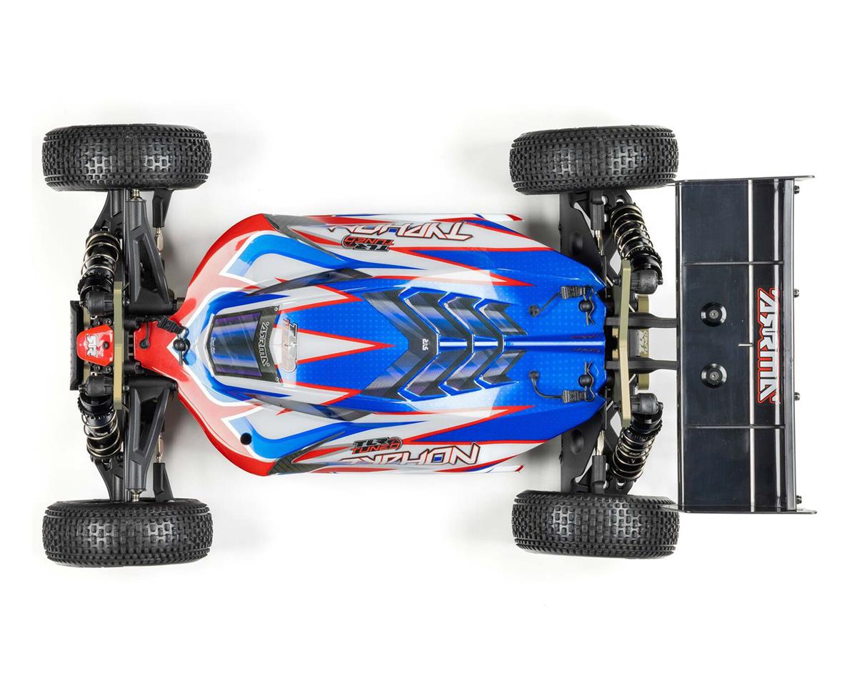 ARRMA Typhon 6S TLR Tuned 1/8 RTR 4WD Race Buggy Red/Blue