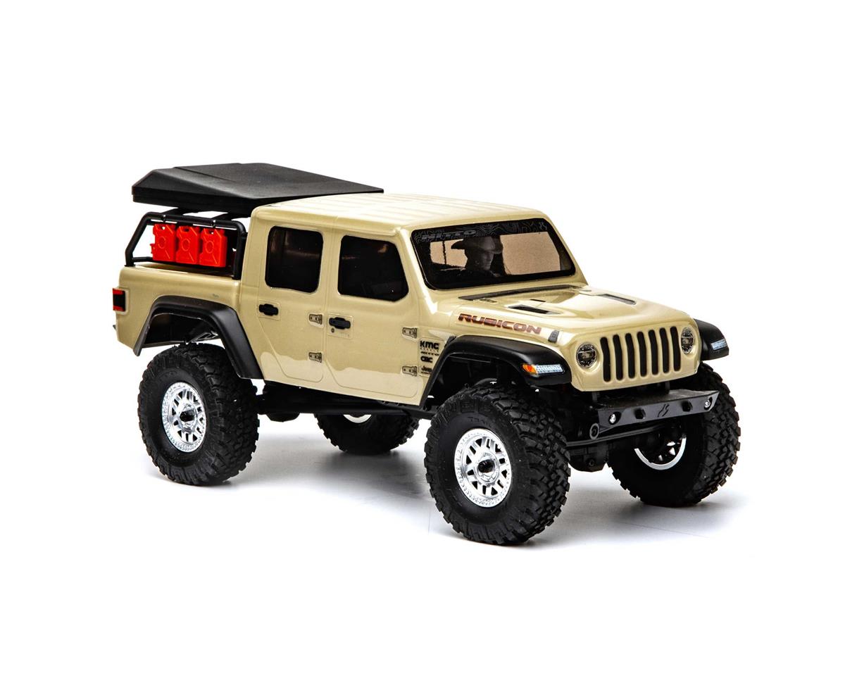 Axial SCX24 Jeep JT Gladiator 1/24 4WD RTR Scale Mini Crawler (Beige) w/2.4GHz Radio