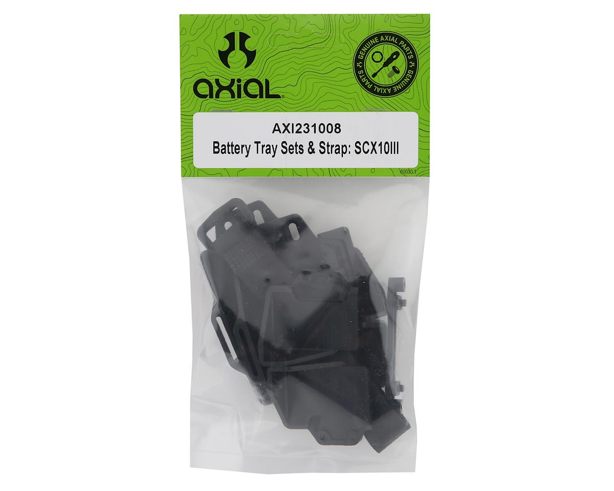 Axial SCX10 III Battery Tray Set & Strap