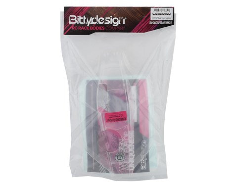 Bittydesign Vision Pre-Cut Mugen MBX8 1/8 Nitro Buggy Body (Clear) - RACERC