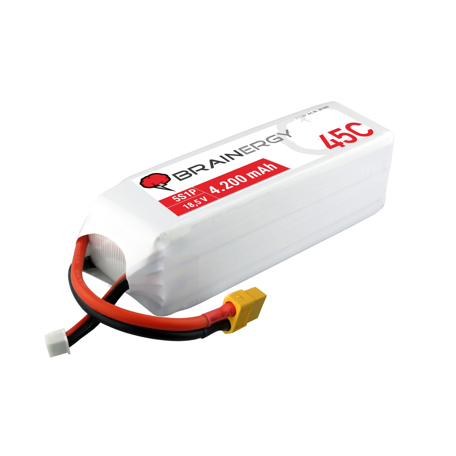 BRAINERGY LiPo battery 5s1p 18.5V 4200 mAh 45C XT60