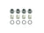 ALU BODY MOUNT ADJUSTER SET (4) - RACERC