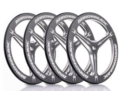 ALU SET-UP WHEEL FOR RUBBER TIRES (4) - RACERC
