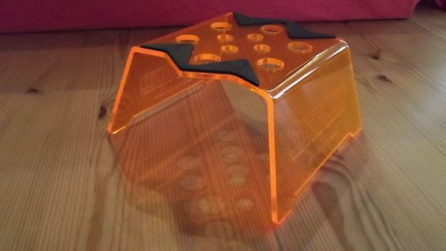 RACEFORM Evolver Car Stand - Candy Orange - RACERC