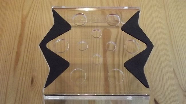 RACEFORM Evolver Car Stand - Crystal Clear - RACERC
