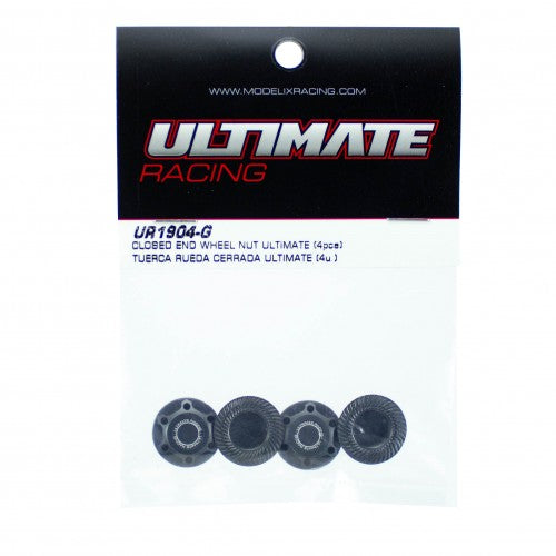 Ultimate Racing Closed End Wheel Nuts (4pcs) Αλουμινίου