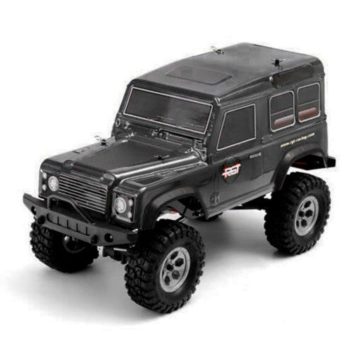 HSP RGT ROCK CRUISER RC4 4X4 RTR 1:10 WATERPROOF TRAIL CRAWLER BLACK RGT136100-BK