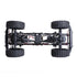 HSP RGT ROCK CRUISER RC4 4X4 RTR 1:10 WATERPROOF TRAIL CRAWLER BLACK RGT136100-BK