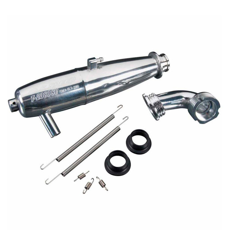 O.S. Speed R2104 w/T-2080SC II Silencer Set