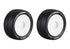 Louise T-Turbo 1:8 Truggy Tires - 0 Offset White Rim - Soft (2)