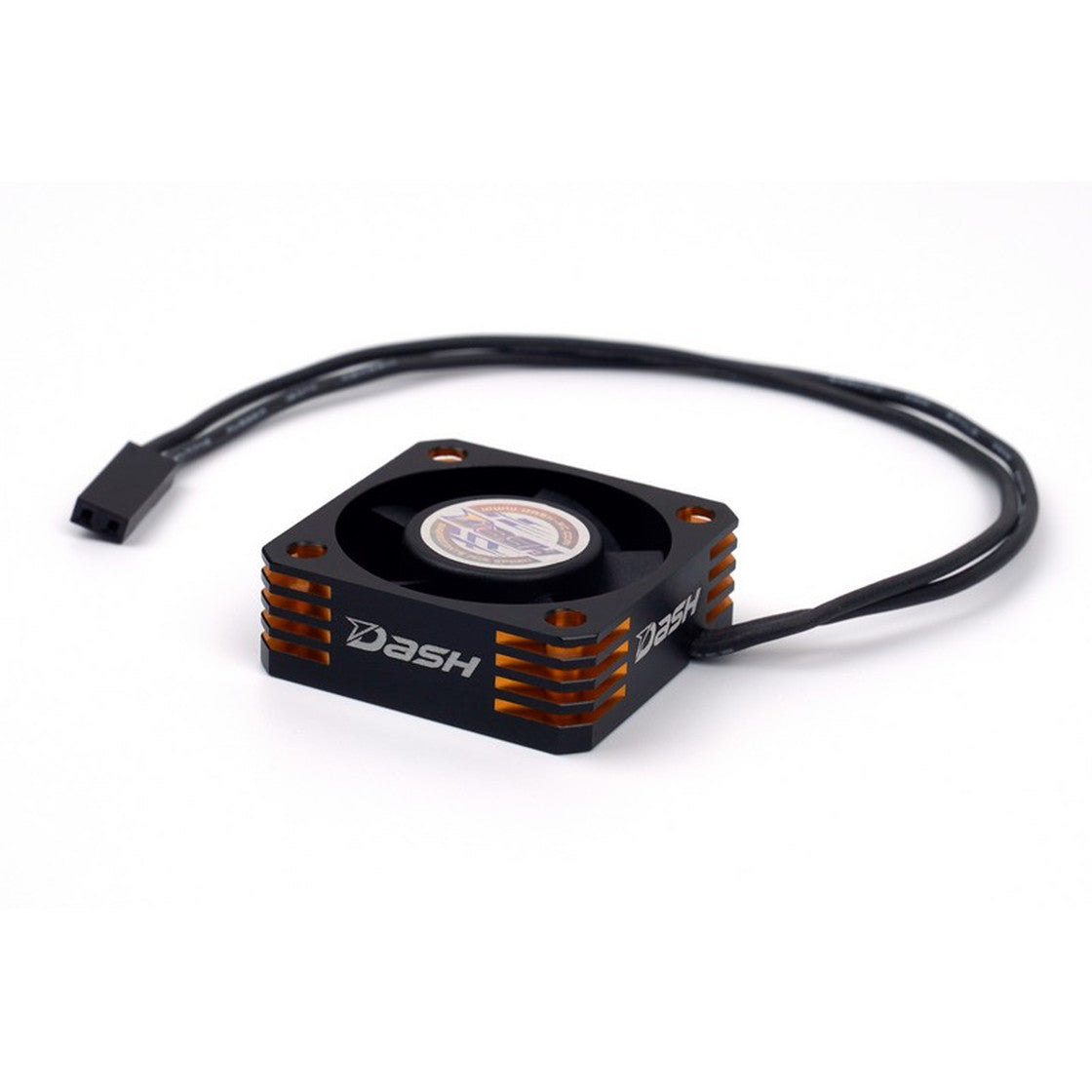 Dash Ultra High Speed Motor Cooling Fan 30x30x10mm (Alu) Black Golden (DA-770109) - RACERC