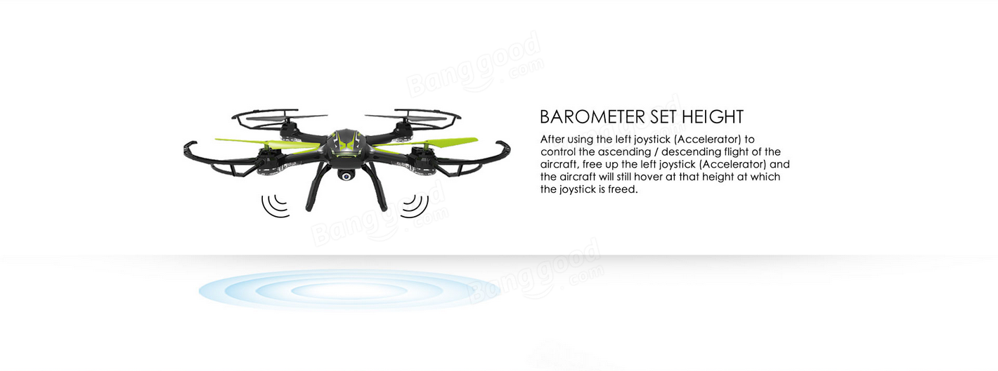 Syma X54HW FPV With 720P HD Camera 2.4G 4CH 6Axis Altitude Hold RC Quadcopter - RACERC