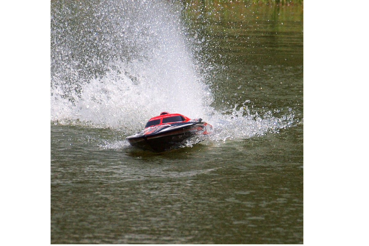 Joysway Alpha 1000mm Brushless V-Boat ARTR Red