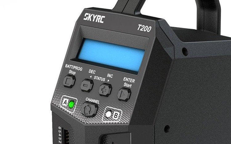SkyRC T200 AC/DC DUO LiPo 1-6s 12A 100W Charger - RACERC