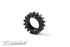 XCA Alu 7075 T6 Hardcoated Pinion Gear - 16T (1st) - RACERC