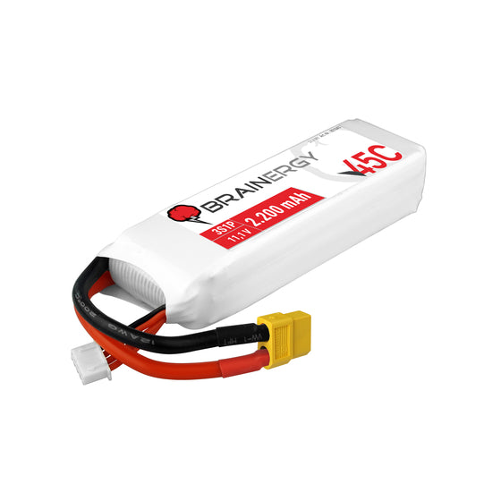 LiPo | 3s1p | 11,1V | 2.200mAh | 45C | BRAINERGY | XT60 - RACERC