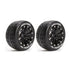 Louise LT3208BH ST-Rocket 2.8" Tire - Traxxas Bead Sport/Black 1/2 Offset Rim (2pcs) 1/10