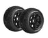 Louise Tires & Wheels ST-VIPER 1/8 Truck (Beadlock) Black (2) LT3289B