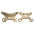 SHOCK ABSORBER PLATE (2PCS.) 144001