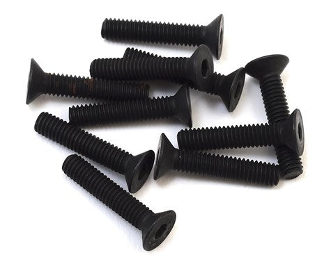 Mugen Seiki 4x20mm Flat Head Hex Screw (10) - RACERC