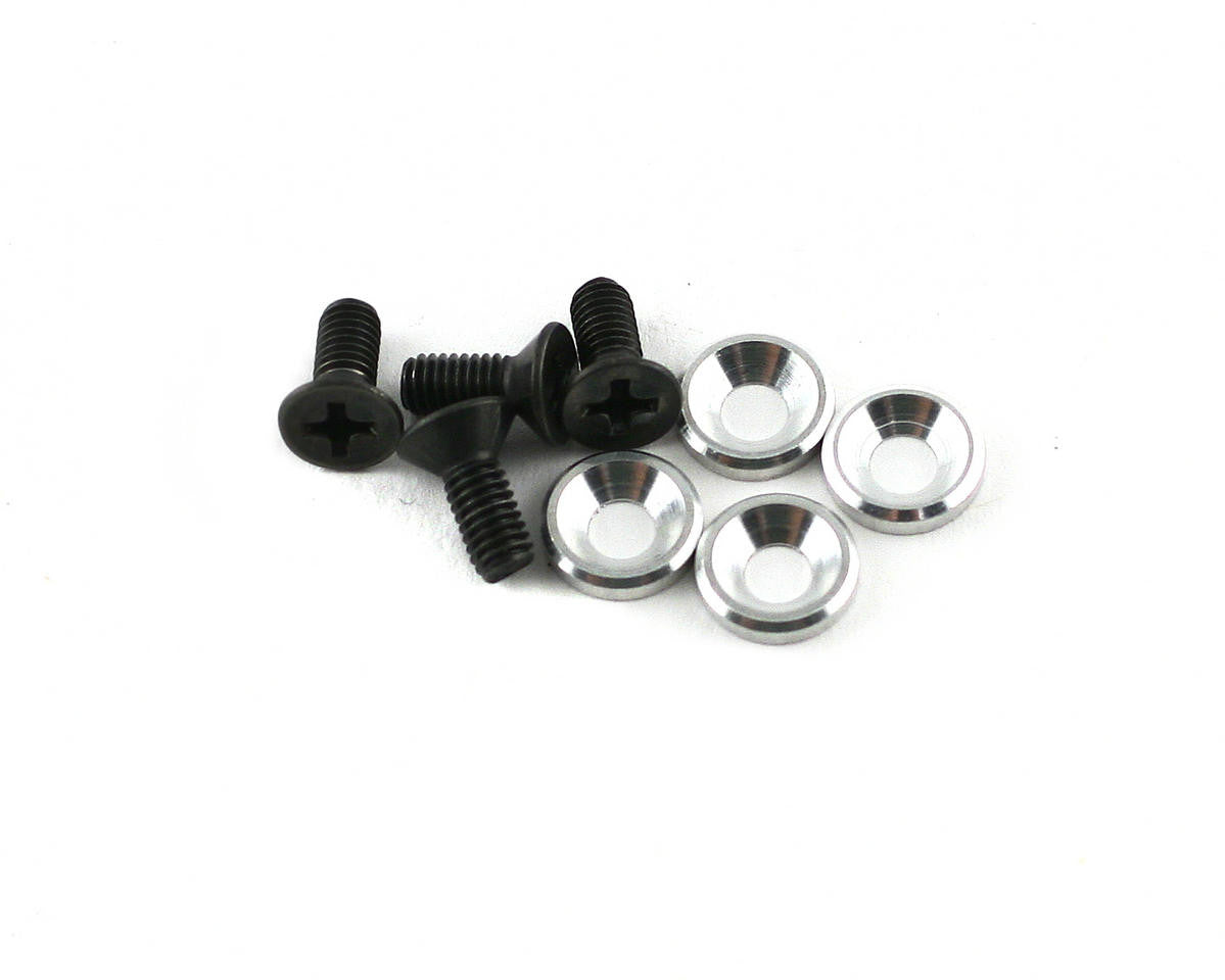 Mugen Seiki Engine Mount Screws/Washers (4) - RACERC