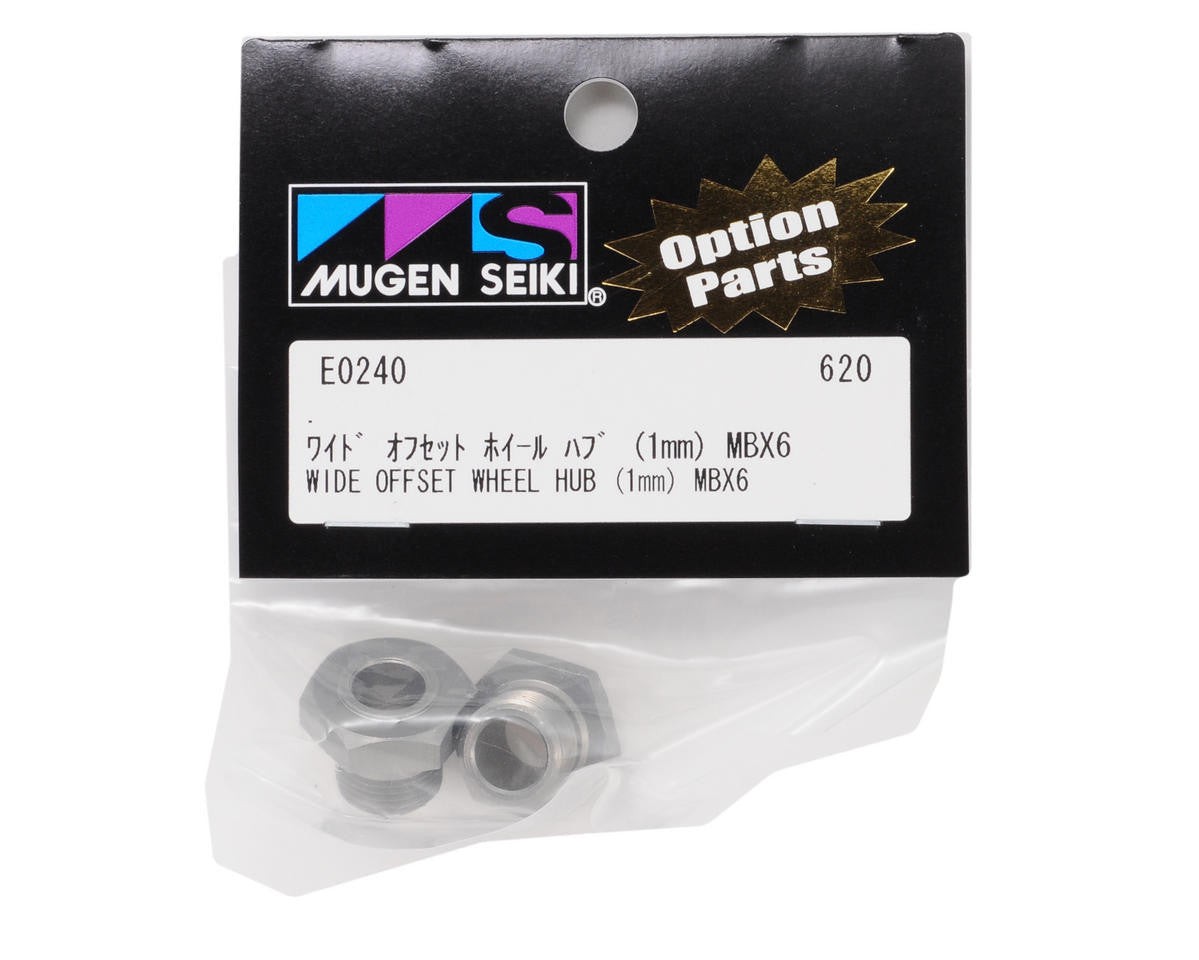 Mugen Seiki 1mm Wide Offset Wheel Hubs - RACERC
