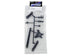 Mugen Seiki Tension Rod, Body Mount & Front Upper Brace Set - RACERC