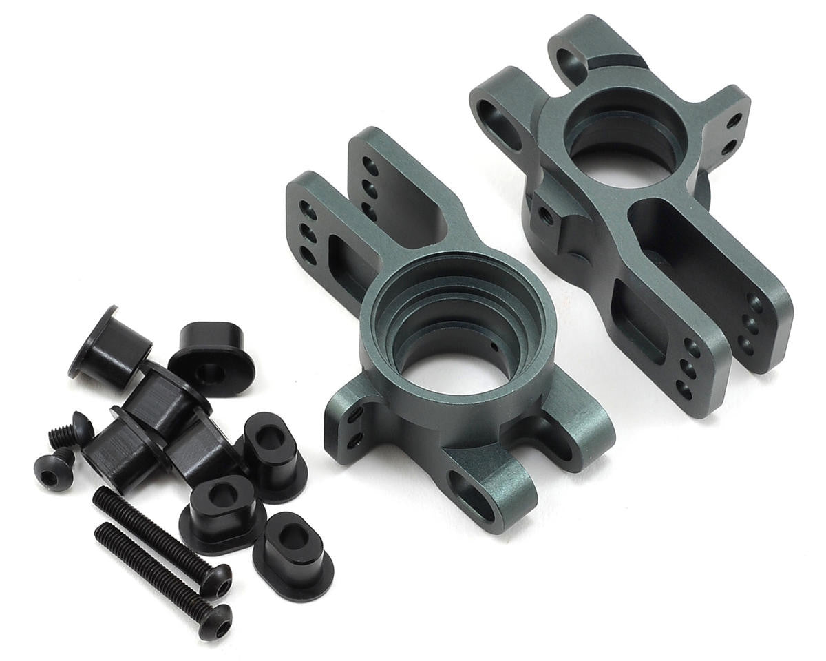 Mugen Seiki Aluminum Rear Hub Carrier Set (for Universals) - RACERC