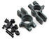Mugen Seiki Aluminum Rear Hub Carrier Set (for Universals) - RACERC