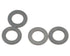 Mugen Seiki 0.5mm Aluminum Front Track Width Spacer (4)