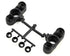 Mugen Seiki 1.5mm Trailing Front Hub Carrier Set - RACERC