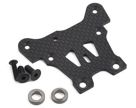 Mugen Seiki MBX8 Graphite Front Upper Steering Plate - RACERC