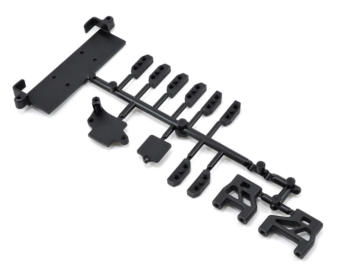 Mugen Seiki Radio Tray Mount/Battery Holder Set - RACERC