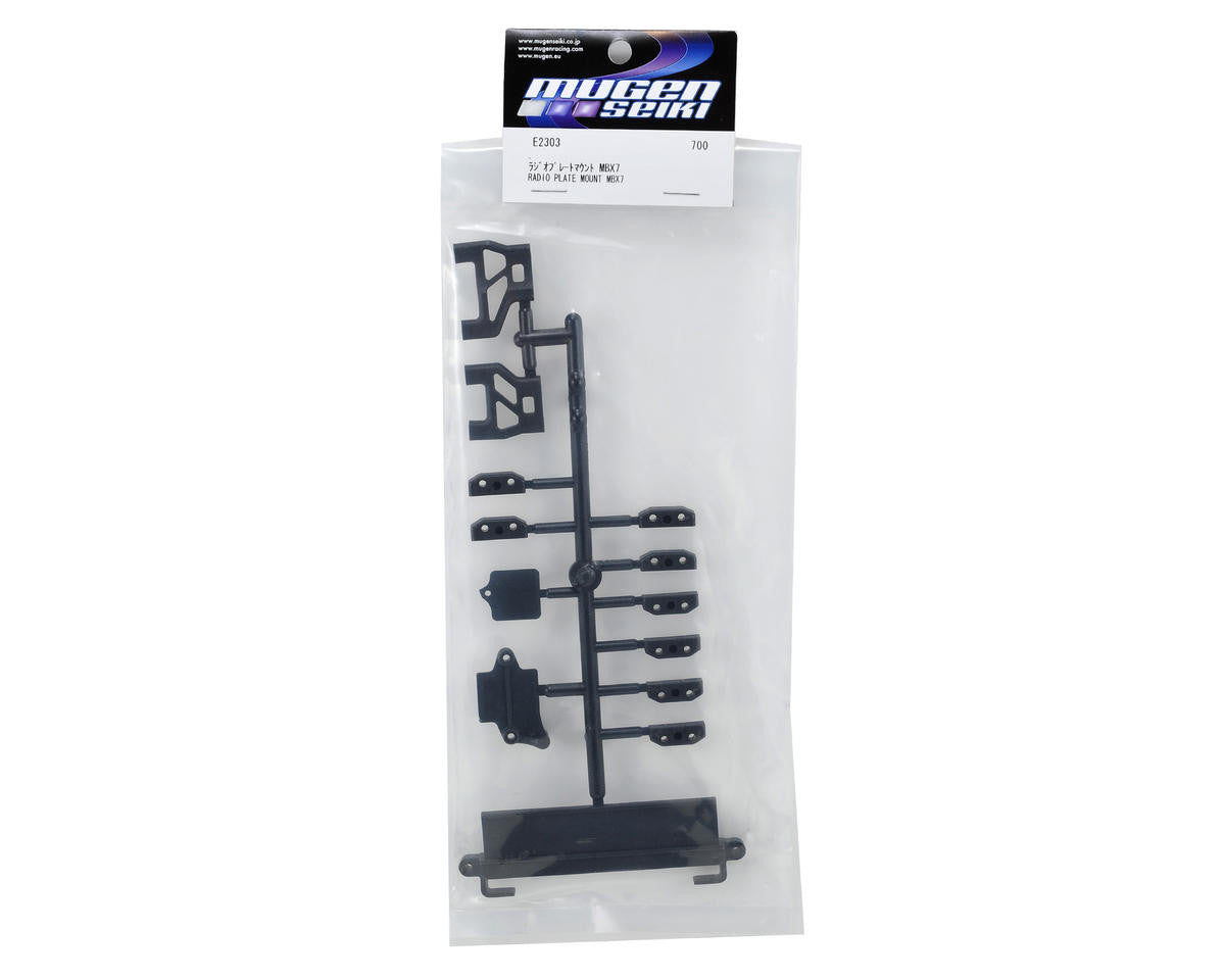 Mugen Seiki Radio Tray Mount/Battery Holder Set - RACERC