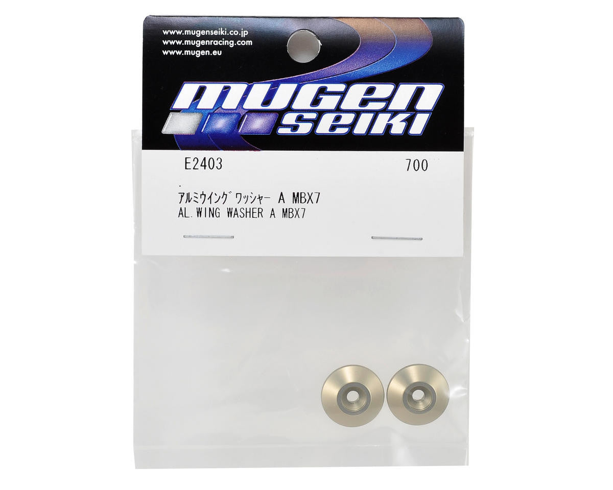 Mugen Seiki MBX7 Aluminum "A" Center Position Wing Washer (2) - RACERC