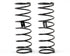 Mugen Seiki 70mm Front Shock Spring Set (Soft - 1.6/9.25T) (2) - RACERC