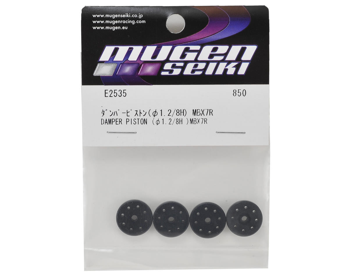 Mugen Seiki 16mm Damper Piston 1.2mm 8 Hole (4) - RACERC