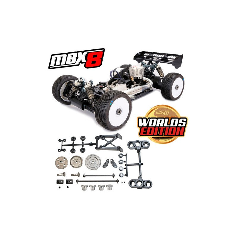 Mugen Seiki MBX8 "Worlds Edition" 1/8 Off-Road Competition Nitro Buggy Kit - RACERC