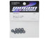 Mugen Seiki 3x8x1mm Aluminum Roll Center Spacer (8)