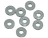 Mugen Seiki 3x8x1mm Aluminum Roll Center Spacer (8)