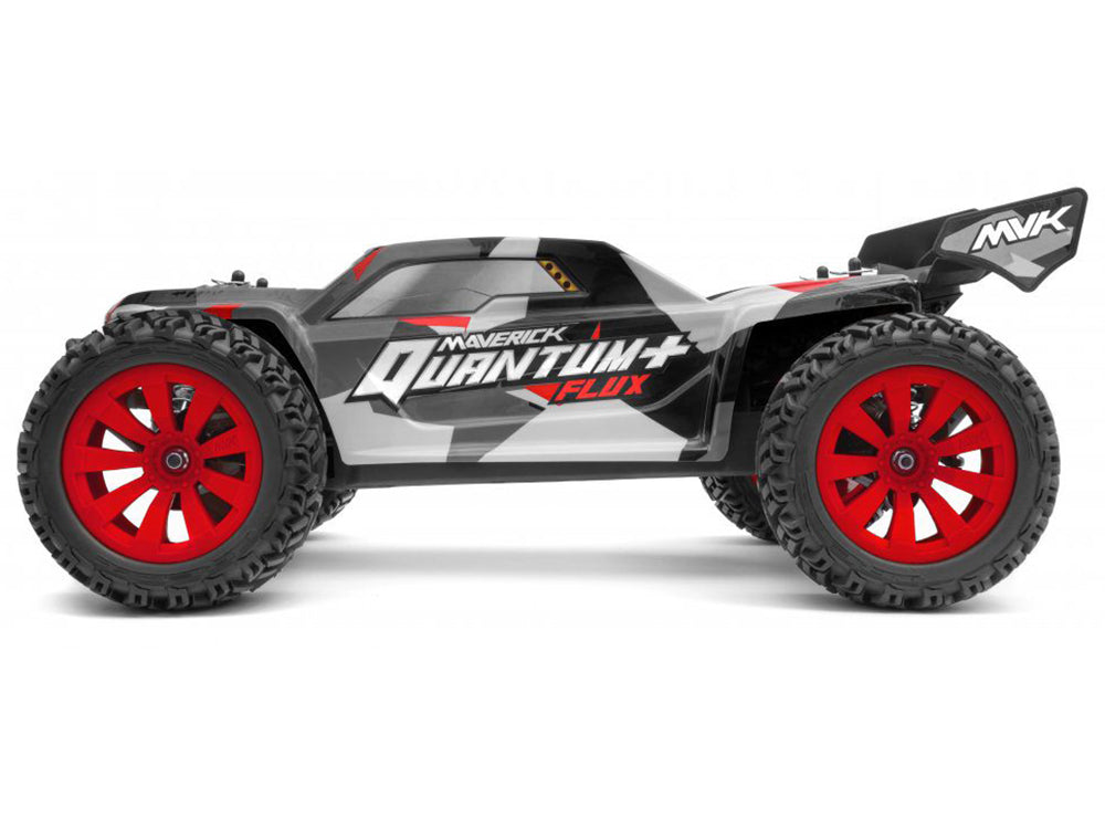 MAVERICK Quantum+ XT Flux 3s 1/10 Stadium Truck - Red