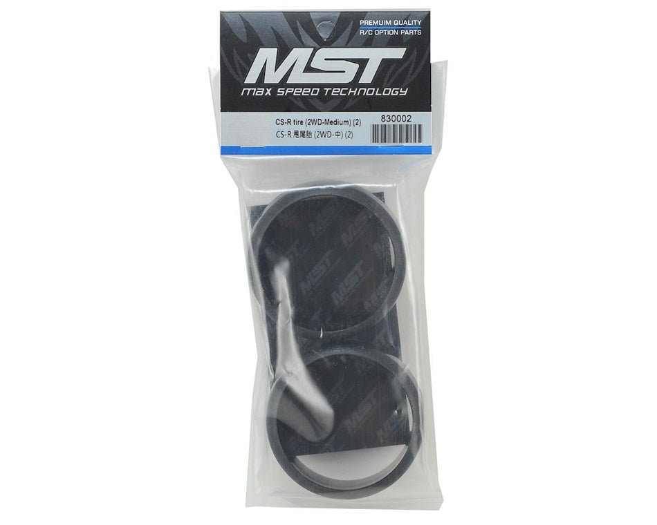 MST CS-R Tire 2WD-Medium 2pcs For 1/10 Drift Car - RACERC