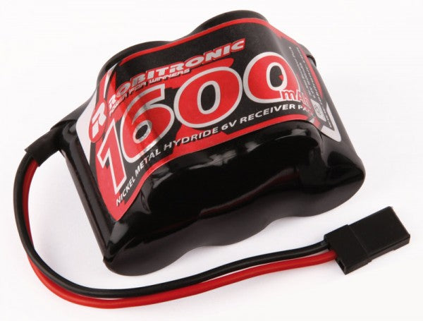 NiMH Battery 1600mAh 3+2 cells 2/3A for RX - RACERC
