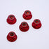 M4 Aluminum Lock Nut (Flanged) - RACERC