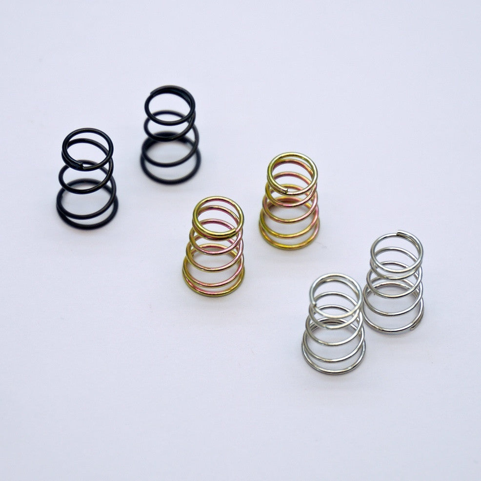 Side Spring Set for Flash04/Lightning12/LightningF/Assoc.R5 series (Black, Gold, Silver) - RACERC